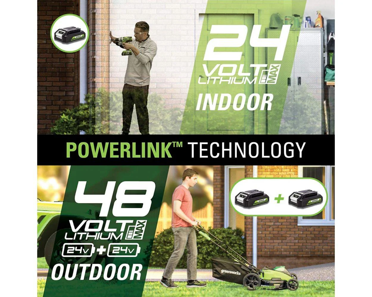 מכסחת נסיעה עצמית גוף פח 46 ס"מ 48V(2X24V) Brushless | גוף בלבד - Image 2