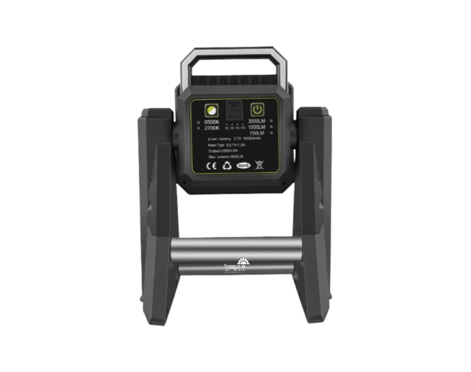 זרקור נטען כולל עמוד טלסקופי | 2700K-6500K | 50W - Image 3