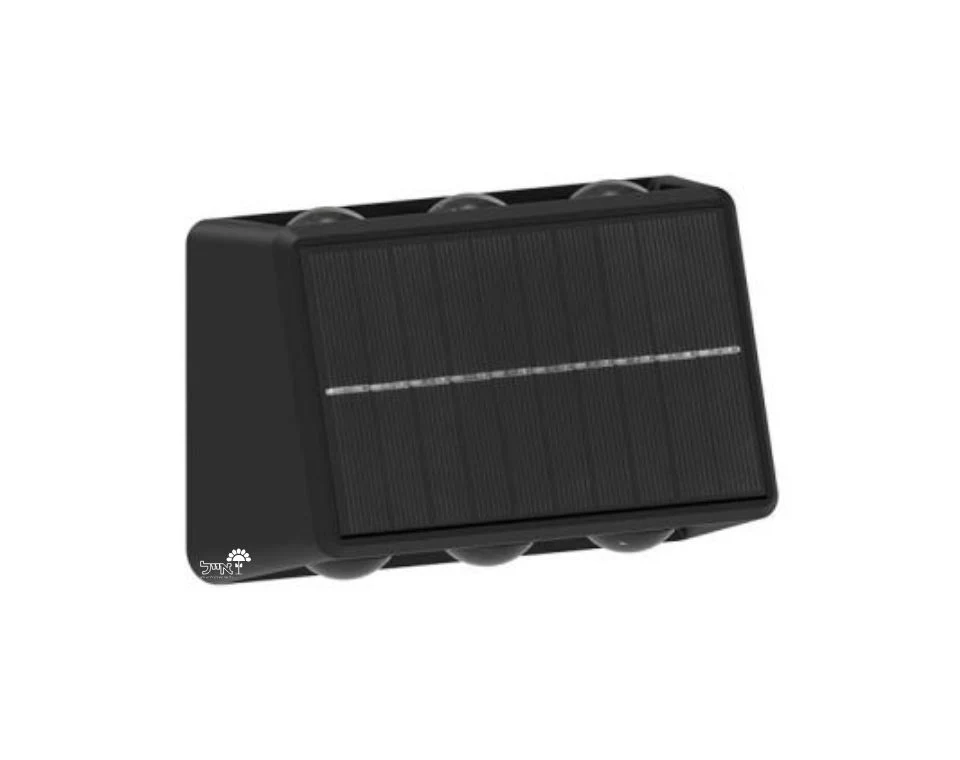 צמוד קיר סולארי אפ ודאון | 6X1.5W | גוון אור משתנה - Image 4
