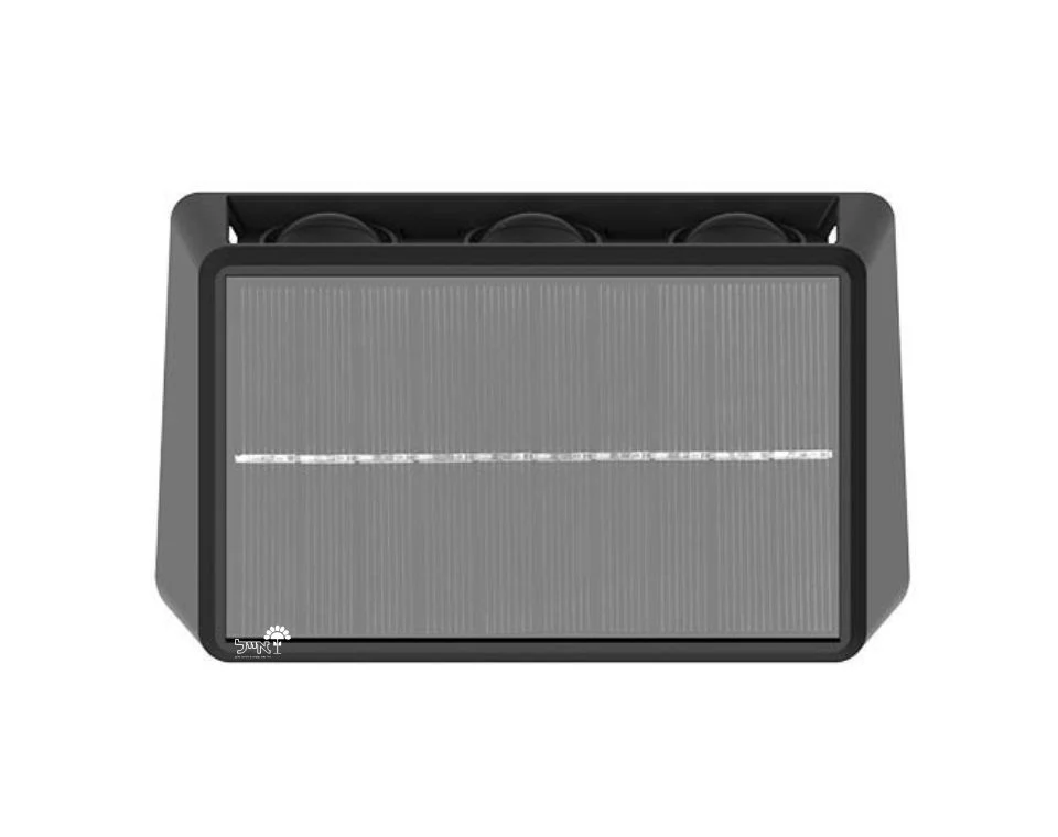 צמוד קיר סולארי אפ ודאון | 6X1.5W | גוון אור משתנה - Image 6