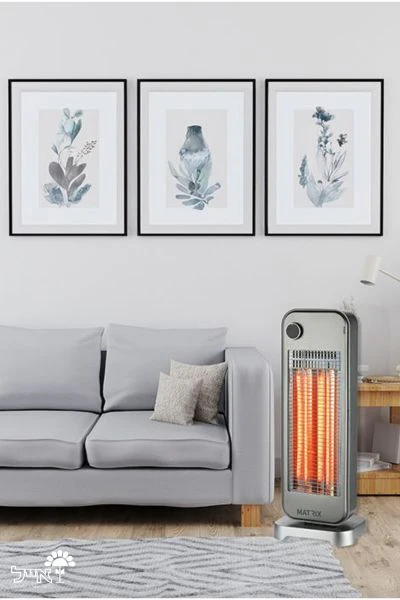 תנור חימום LAVA CARBON | אפור | 900W - Image 3